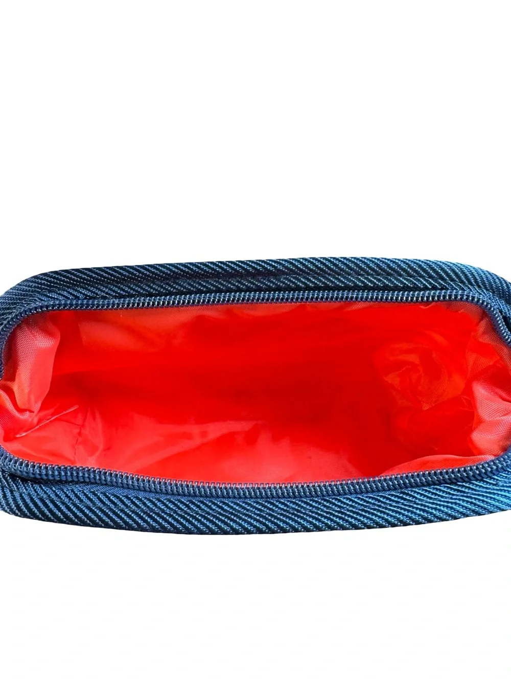 Primrose Hill London Blue White Striped Makeup Cosmetic Travel Toiletry Bag